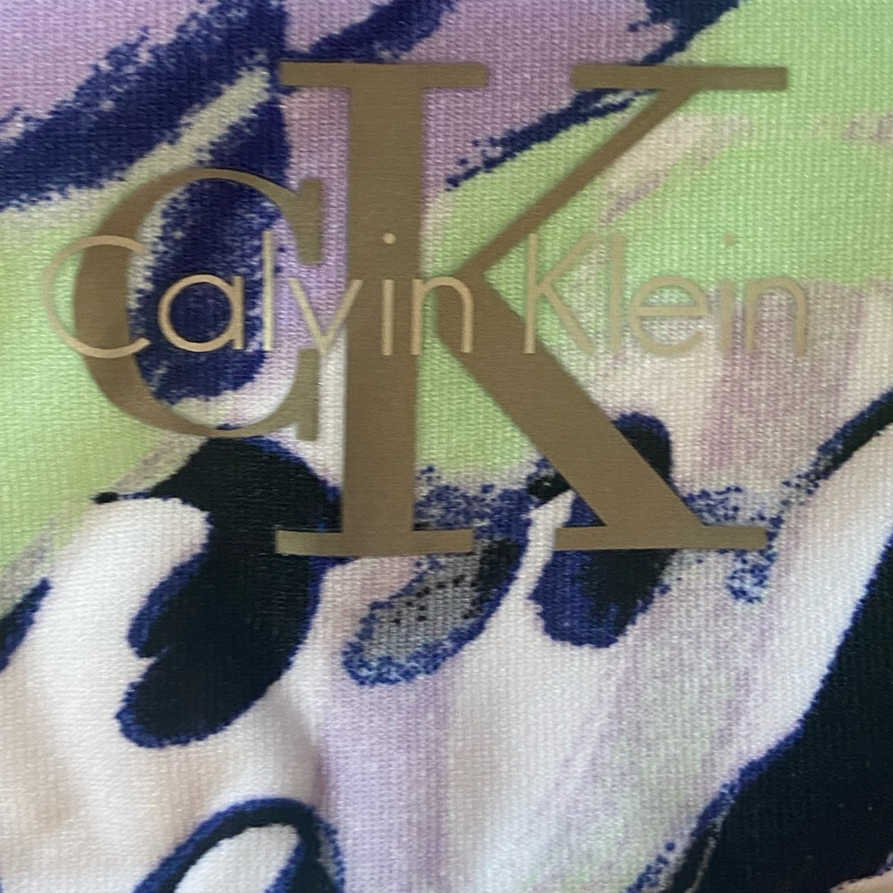 Calvin Klein performance bike shorts Compression shorties pocket running Sz L - Picture 2 of 8